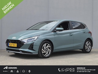 Hyundai i20 1.0 T-GDI Premium / Fabrieksgarantie tot 03-2030 / Dealer onderhouden / Stuur- & Stoel verwarming / Achteruitrijcamera / Adaptief cruise control / Navigatie / Apple Carplay Android Auto / Climate control /