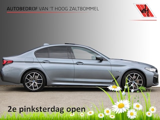 BMW 520e M-SPORT SCHUIFDAK LEDER MEMORY CARPLAY HEAD-UP