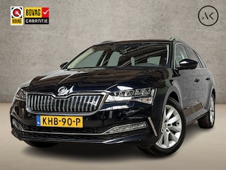 Skoda Superb Combi 1.4 TSI iV Sport 218Pk Automaat (VIRTUAL COCKPIT, APPLE CARPLAY, GROOT NAVI, MEMORY SEATS, CAMERA, STOELVERWARMING ACHTER, MODE KNOP, GETINT GLAS, NIEUWSTAAT)
