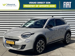 Fiat 600 1.2 Hybrid La Prima Automaat | Navigatie | Camera | Leder | Elektrische Stoelen | Massage functie