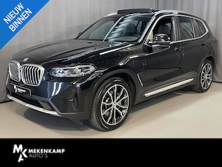 BMW X3 xDrive30e High Executive 20"/Panoramadak/Leder/Trekhaak/Adaptief onderstel/Geluidsisolerend glas/Camera/Apple Carplay & Android Auto