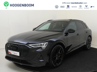 Audi e-Tron 55 quattro S edition 95 kWh | SoH 100% | Panoramadak | Bang & Olufsen | Lederen bekleding ‘Valcona’ | Head-up display |  Luchtvering | 360 camera | 4-zone airco | Keyless |