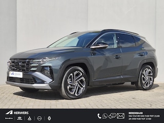 Hyundai Tucson 1.6 T-GDI PHEV Comfort Smart 4WD / Facelift Model / Fabrieksgarantie tot 09-2029 / Apple Carplay Android Auto / Stuur- & Stoelverwarming / Head Up Display / Trekgewicht 1210 kg / Elektrische achterklep / Achteruitrijcamera / Keyless Entry/Start / Adaptief cruise control /