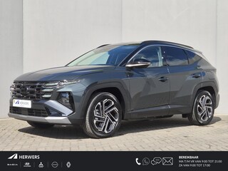 Hyundai Tucson 1.6 T-GDI PHEV Comfort Smart 4WD / Facelift Model / Fabrieksgarantie tot 09-2029 / Apple Carplay Android Auto / Stuur- & Stoelverwarming / Head Up Display / Trekgewicht 1210 kg / Elektrische achterklep / Achteruitrijcamera / Keyless Entry/Start / Adaptief cruise control /