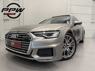 Audi A6 Avant 55 TFSI e quattro Competition PANO/HEAD-UP/MEMORY/360CAMERA/CARPLAY/SFEER/KEYLESS/ACC/MATRIX/20"AUDISPORT/S-LINE SPORTPAKKET/KARATBEIGE METALLIC/VOLLEDIG AUDI DEALER HISTORIE