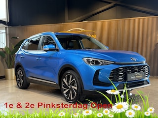 MG ZS Hybrid+ 1.5 Hybrid+ luxery leder navi en cruise Vol leder interieur Navigatie, LM velgen  Leder Dashboard