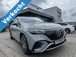 Mercedes-Benz EQE SUV 350+ Sport Edition 96 kWh ALPIN GRAU FULLOPTION leer, airmatic, achterasbesturing, trekhaak mer rangeer assist, pano/dak, Digital Light, LM velgen AMG 21, etec etc