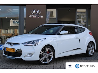 Hyundai Veloster 1.6 GDI i-Catcher | Elektrisch glazen panorama-dak | Keyless entry | Lichtmetalen velgen 18"
