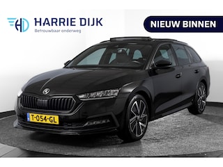 Skoda Octavia Combi 1.5 e-TSI 150 PK Sport Business - Automaat | S/K-Panodak | Elek. Klep | Adapt. Cruise | Head-Up | Stoelverw. | PDC | Camera | NAV + App. Connect | ECC | Elek. Klep | LM 18" |