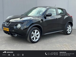 Nissan Juke 1.6 Acenta Eco / Trekhaak (1.250KG) / 100% dealer onderhouden /  Cruise Control / Airco / 17' Lichtmetalen Velgen /