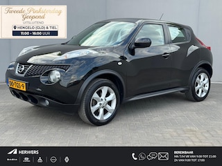 Nissan Juke 1.6 Acenta Eco / Trekhaak (1.250KG) / 100% dealer onderhouden /  Cruise Control / Airco / 17' Lichtmetalen Velgen /