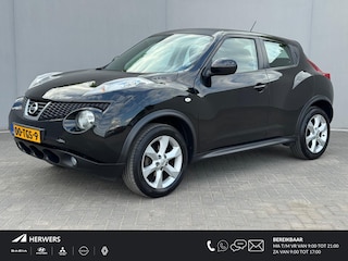 Nissan Juke 1.6 Acenta Eco / Trekhaak (1.250KG) / 100% dealer onderhouden /  Cruise Control / Airco / 17' Lichtmetalen Velgen /