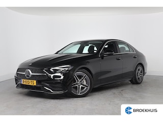 Mercedes-Benz C-klasse 180 AMG | LED | Leder/Alcantara | Sfeerverlichting | Stoelverwarming | Burmester | Clima | Apple Carplay/ Android Auto | Cruise Adaptive | DAB | Keyless | Lichtmetalen velgen