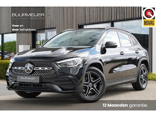 Mercedes-Benz GLA 250 e AMG Line | Sfeerverlichting | Leder | Keyless | Apple CarPlay | Night Pakket | Cruise Control | Stoelverwarming | Zwarte hemel | LED | Dealer onderhouden |