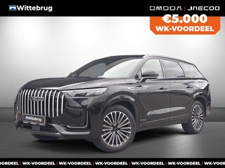 Jaecoo 8 PHEV Exclusive Plug-In Hybride Automaat met Lederen bekledig, 640 graden Camera en Panoramisch glazendak Nu te bestellen en proef te rijden!