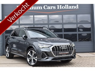 Audi Q3 45 TFSI e S-Line 245 Pk Pano Memory Sfeer Matrix 360 Camera ACC Keyless Vol Lederen Sportstoelen 20 Inch