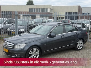 Mercedes-Benz C-klasse 180 CGI BlueEFFICIENCY Business Class Avantgarde AUTOMAAT! UNIEKE KMST-STAAT! SCHUIFDAK l NAVI l LEER l TOP