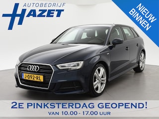 Audi A3 Sportback 40 TFSI 190 PK S-TONIC AUT. DESIGN PRO LINE *COSMOSBLAUW METALLIC* + CARPLAY | STOEL/STUURVERW. | 18 INCH