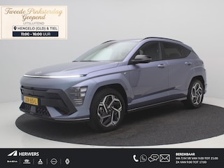 Hyundai Kona 1.6 GDI HEV N Line / N-Line interieur & Exterieur / Leer-Alcantara / Adaptieve Cruise Control / 18" LMV / Stoelverwarming & koeling voor / Full Option /