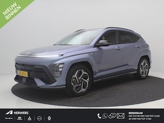 Hyundai Kona 1.6 GDI HEV N Line / N-Line interieur & Exterieur / Leer-Alcantara / Adaptieve Cruise Control / 18" LMV / Stoelverwarming & koeling voor / Full Option /