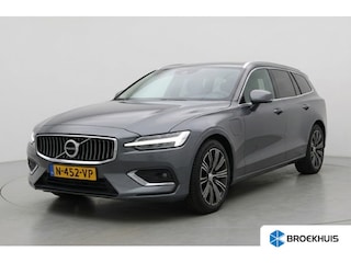 Volvo V60 2.0 T6 Recharge AWD Inscription Expression | Dealer Onderhouden| Trekhaak Wegklapbaar | LED | Navi | Clima | Elk. Achterklep | Cruise Adaptive | Parkeersensoren | Camera | Lichtmetalen Velgen