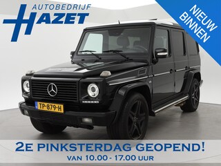 Mercedes-Benz G-klasse 55 AMG 55 KOMPRESSOR 476 PK + 20 INCH LMV | SCHUIFDAK | 3500 KG TREKHAAK | STUURVERW.