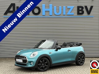 Mini Cooper Cabrio 1.5 136 PK Chili Wired Pakket LED Navi Pro PDC Union Jack Dak Stoelverwarming DAB Keyless Entry