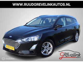 Ford Focus Wagon EcoBoost Hybrid 125 PK H6 Edition Navigatie Chroom Camera Led Parkeersensoren V+A