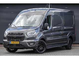Ford Transit L3H2 2.0Tdci 165Pk Aut. | Raptor Edition | 2xSchuifdeur | 360° Camera | Treeplanken | 19''