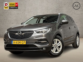 Opel Grandland X 1.2 Turbo Sport Automaat (APPLE CARPLAY, GROOT NAVI, CLIMATE, STUUR/STOELVERWARMING, SPORTSTOELEN, PARKEERSENSOREN, GETINT GLAS, CRUISE, NIEUWSTAAT)