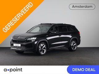 Skoda Kodiaq 1.5 TSI PHEV 204pk Sportline Business | Panoramadak | Trekhaak (wegklapbaar) | Stoelverwarming voor en achter | elek. stoel met geheugen