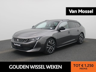 Peugeot 508 SW 1.6 Hybrid 225 e-EAT8 GT | WORDT VERWACHT | PANORAMADAK | ACHTERUITRIJCAMERA | ELEKTRISCHE KOFFERKLEP | LEDEREN BEKLEDING | STOELVERWARMING |