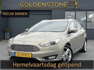 Ford Focus Wagon 1.5 Titanium Edition 1e Eigenaar,150pk,Navi,Camera,6 Bak,Stoelverw,Stuurverw,Leder,Lm velgen,Pdc V+A,Elekt.stoelen,Recent beurt gehad,Apk tot 03-2027
