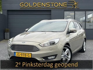 Ford Focus Wagon 1.5 Titanium Edition 1e Eigenaar,150pk,Navi,Camera,6 Bak,Stoelverw,Stuurverw,Leder,Lm velgen,Pdc V+A,Elekt.stoelen,Recent beurt gehad,Apk tot 03-2027