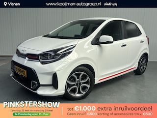 Kia Picanto 1.0 DPi GT-Line NL auto, 1e eigenaar, 100% onderhouden, btw auto, zeer nette en luxe Picanto!