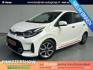 Kia Picanto 1.0 DPi GT-Line NL auto, 1e eigenaar, 100% onderhouden, btw auto, zeer nette en luxe Picanto!