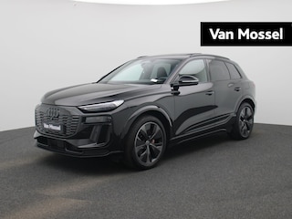Audi Q6 e-tron SQ6 quattro 100 kWh l Adaptive cruise control l Geheugen best.stoel l Stuurverwarming l Bang & Olufsen 3D l Climate control l Dodehoek detectie l Glazen panoramadak l 360 graden camera l MMI-bijrijdersscherm l Head-up display l Stoelverwarming voor en achter l Stoelventilatie l