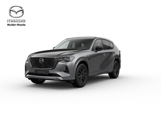 Mazda CX-60 e-Skyactiv PHEV Homura Business Edition | 12,3-inch TFT-kleurendisplay met bediening via centrale HMI Commander, touchscreen (voor Apple CarPlay / Android Auto™) of voice control | 12,3-inch digitale meterset | 20-inch lichtmetalen velgen, Black