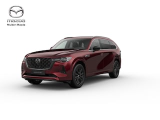 Mazda CX-80 e-Skyactiv PHEV Homura Plus | 12,3-inch TFT-kleurendisplay met bediening via centrale HMI Commander, touchscreen (voor Apple CarPlay / Android Auto™) of voice control | 12,3-inch digitale meterset | 20-inch lichtmetalen velgen, Black
