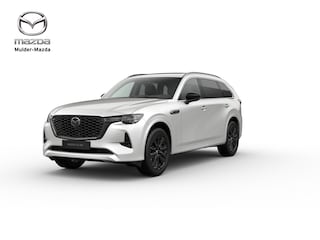 Mazda CX-80 e-Skyactiv PHEV Homura Plus | 12,3-inch TFT-kleurendisplay met bediening via centrale HMI Commander, touchscreen (voor Apple CarPlay / Android Auto™) of voice control | 12,3-inch digitale meterset | 20-inch lichtmetalen velgen, Black