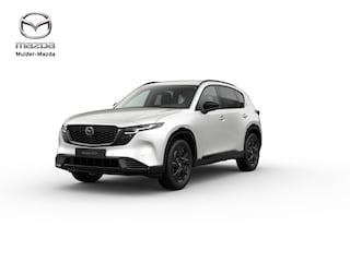 Mazda CX-5 e-Skyactiv G 141 Homura - Tan lederen interieur & Panoramic Pack | 19-inch lichtmetalen velgen, Black | Alarmsysteem | Automatisch dimmende binnenspiegel met randloos design