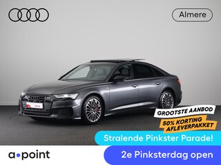 Audi A6 Limousine 55 TFSI e quattro Pro Line S Competition 367 pk S-tronic | Navigatie | Panoramadak | Parkeersensoren (Park assist) | Rondomzicht camera | B&O Soundsystem | Stoelverwarming | S-Line |