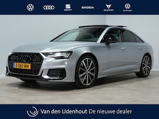 Audi A6 Limousine 50 TFSI e quattro S-Line edition Competition Panodak Verw. voorstoelen Camera Smartphone interface