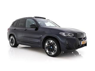 BMW iX3 High Executive 80 kWh Facelift [ 3-Fase-11kW) ] {SOH-100%} (INCL-BTW) Aut. *PANO | LEATHER | ADAPTIVE-CRUISE | FULL-LED | HARMAN/KARDON | TOPVIEW | MEMORY-PACK | BLINDSPOT | DIGI-COCKPIT | HEATED-COMFORTSEATS | DAB+ | NAVI-FULLMAP | HEAD-UP | 20''ALU