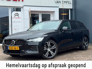 Volvo V60 2.0 T6 Plug-in hybrid AWD Ultimate Dark Long Range | Trekhaak | 100% SOH | Leder + Memory | Winter Pack