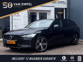 Volvo V60 2.0 T6 Plug-in hybrid AWD Ultimate Dark Long Range | Trekhaak | 100% SOH | Leder + Memory | Winter Pack