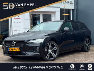 Volvo V60 2.0 T6 Plug-in hybrid AWD Ultimate Dark Long Range | Trekhaak | 100% SOH | Leder + Memory | Winter Pack