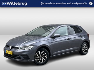 Volkswagen Polo 1.0 TSI Life / PARK. SENSOREN/ LED/ DIGITAL DASHBOARD/ ADAPT. CRUISE/ APP CONNECT/ NAVI/ CLIMA/ DAB/ 15" LMV/