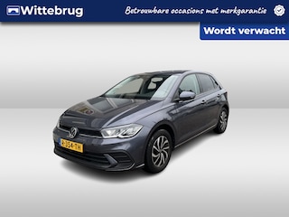 Volkswagen Polo 1.0 TSI Life / PARK. SENSOREN/ LED/ DIGITAL DASHBOARD/ ADAPT. CRUISE/ APP CONNECT/ NAVI/ CLIMA/ DAB/ 15" LMV/