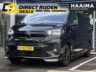 Citroën Jumpy L3 136 75 kWh | STX | Leer | Stoel/-Stuurverwarming | Draadloze telefoonlader | Apple Carplay/Android Auto | Lichtmetalen velgen | Climate Control | Cruise Control | Parkeercamera/-sensoren | Inbouw |